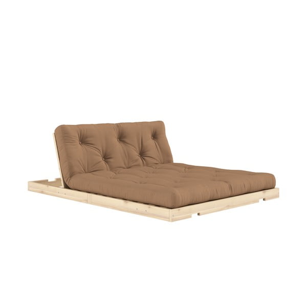 Brązowa rozkładana sofa 145 cm Flip – Karup Design-image-4