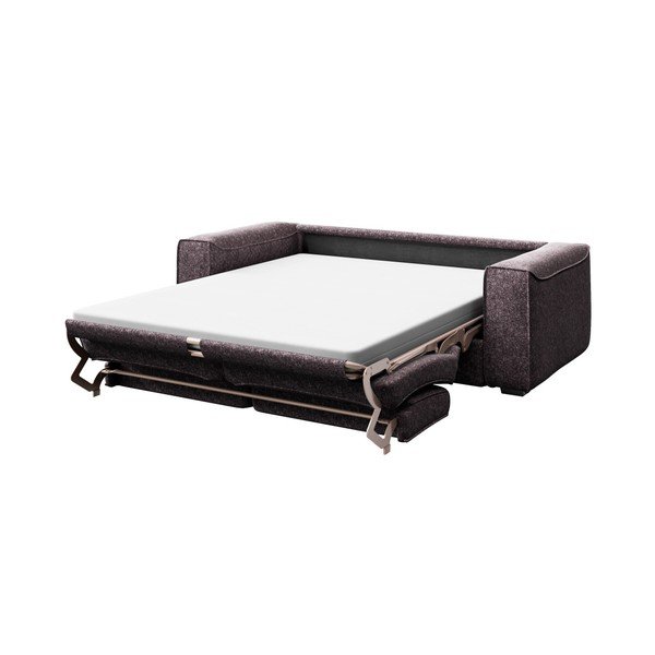 Czerwono-szara rozkładana sofa 3-osobowa MESONICA Munro-image-3