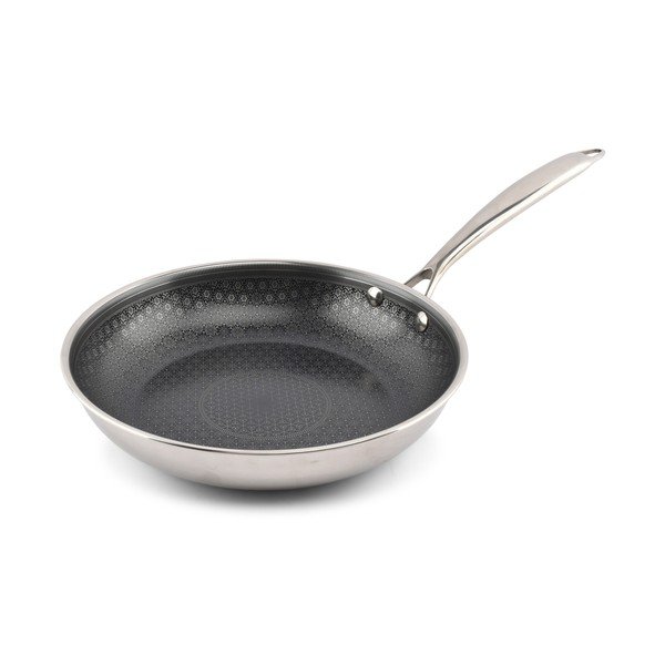Patelnia z powłoką nieprzywierającą ze stali nierdzewnej ø 25,5 cm Fusion – BonBistro