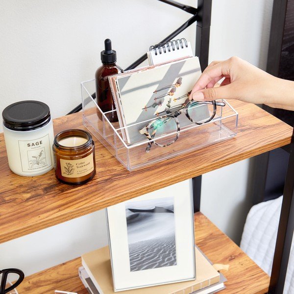 Organizer łazienkowy na kosmetyki z plastiku z recyklingu Nail Station – iDesign-image-4