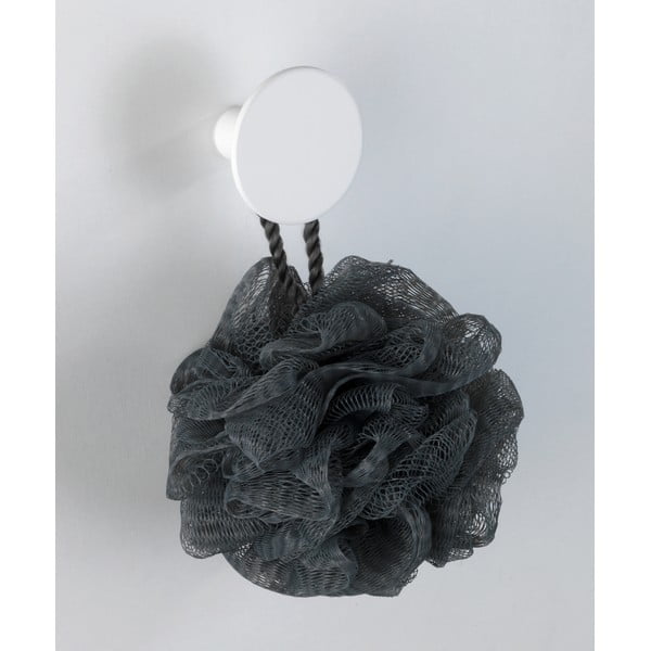 Biały haczyk ścienny Wenko Melle, ⌀ 5 cm-image-1