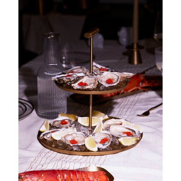 Etażerka ze stali nierdzewnej Aruc – Kave Home-image-1