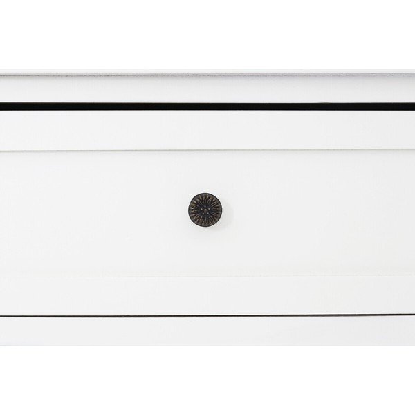 Komoda z litego drewna paulowni w kolorze kości słoniowej 76x70x33 cm Vermont – Premier Housewares-image-4