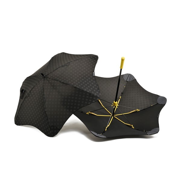 Super wytrzymały parasol Blunt Mini+ z odblaskowym pokryciem, żółty