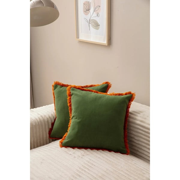 Poszewki na poduszki zestaw 2 szt. 43x43 cm Sacakli – Mioli Decor-image-2