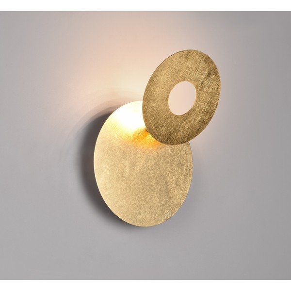 Kinkiet LED w kolorze złota Leano – Trio-image-3