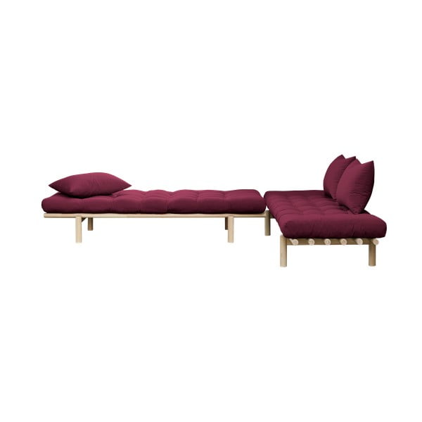 Sofa Karup Design Pace Natural Clear/Light Bordeaux-image-4