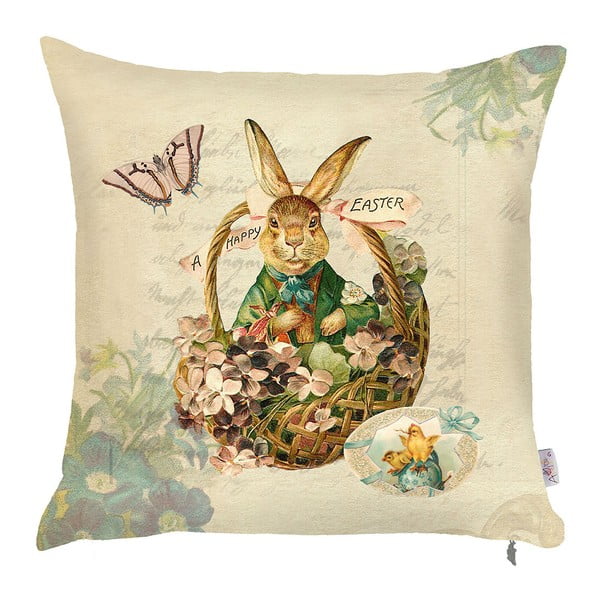 Poszewka na poduszkę Apolena Easter Rabbit, 43x43 cm