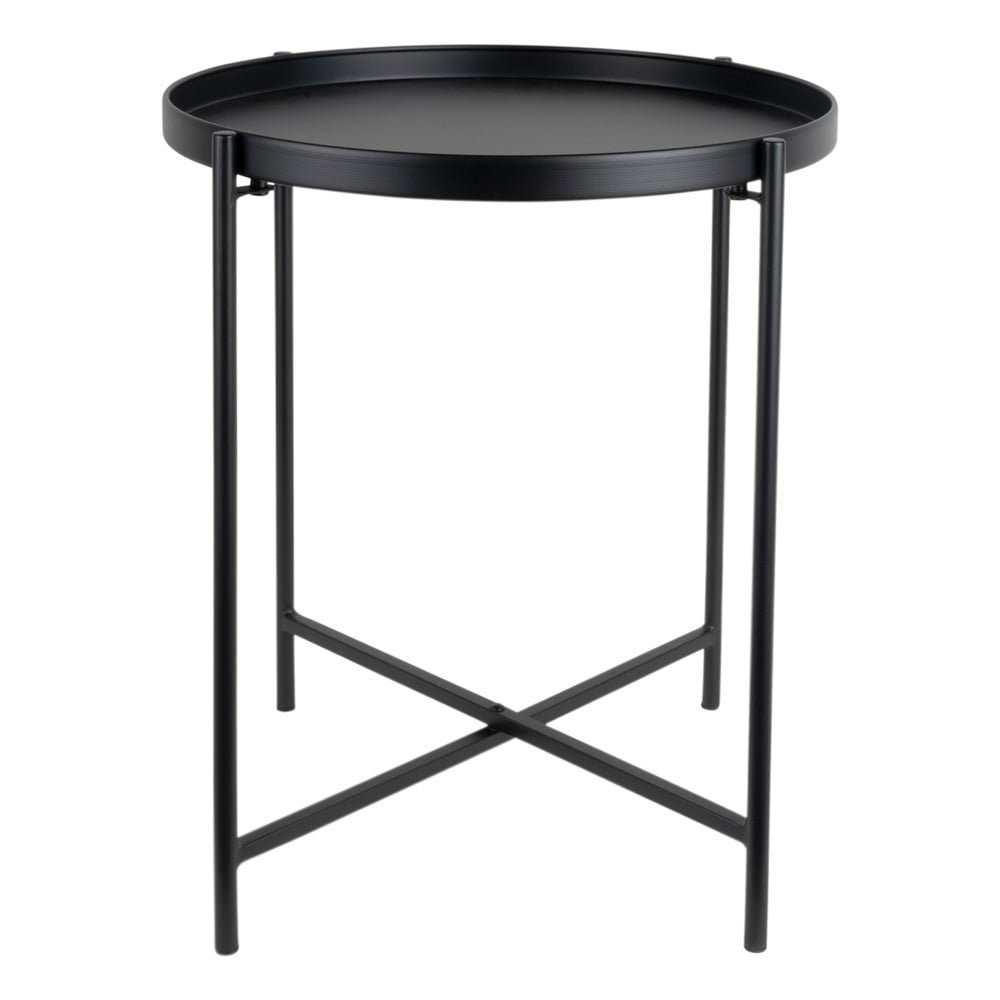 Metalowy okrągły stolik ø 40 cm Meseta  – Leitmotiv (zdjęcie 3)
