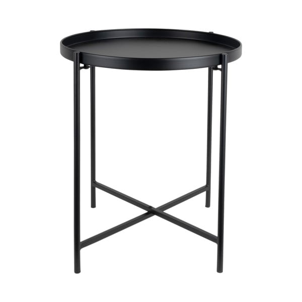 Metalowy okrągły stolik ø 40 cm Meseta  – Leitmotiv-image-2