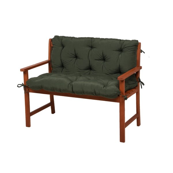Ogrodowe poduszki do siedzenia na ławkę w kolorze khaki zestaw 2 szt. 50x100 cm Selby – Sun Garden