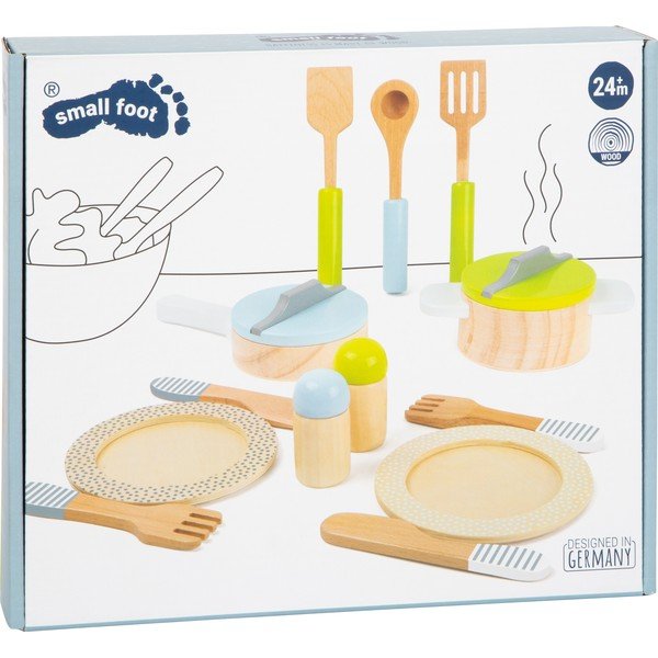 Drewniany dziecięcy zestaw kuchenny Legler Play Kitchen-image-1