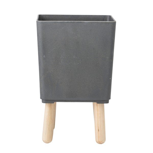 Szara doniczka na nóżkach Bloomingville-image-1