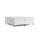 Kremowe łóżko boxspring ze schowkiem 180x200 cm Araya – Maison de Rêve