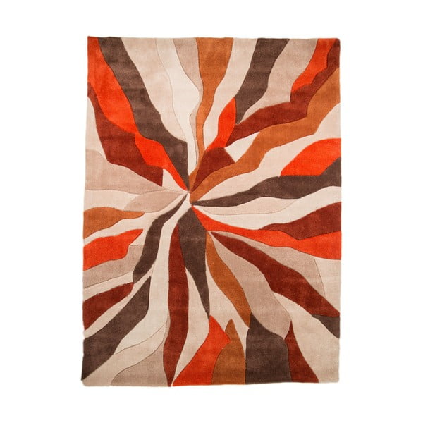 Pomarańczowy dywan Flair Rugs Splinter, 80x150 cm
