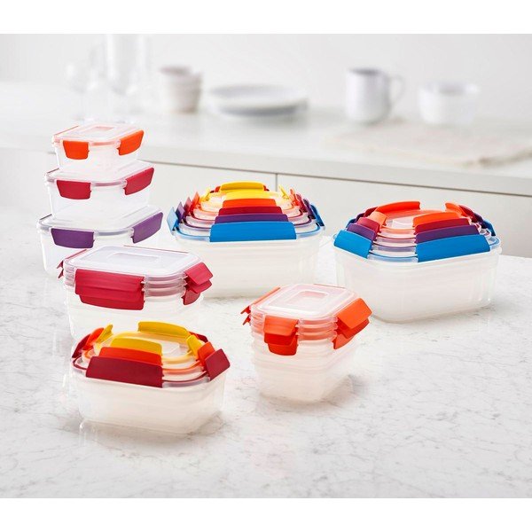 Kompaktowy komplet 4 pojemników Joseph Joseph Nest Lock-image-3