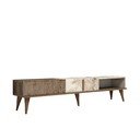 Szafka pod TV w dekorze marmuru 180x40 cm Milan – Kalune Design