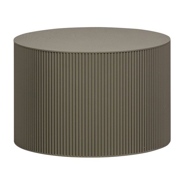 Okrągły stolik w kolorze khaki ø 60 cm Sanne – WOOOD