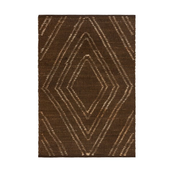 Brązowy dywan jutowy Flair Rugs Trey, 160x230 cm