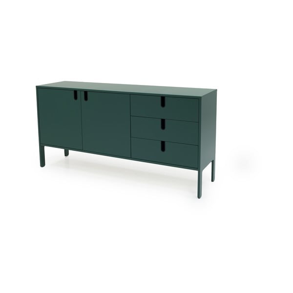 Ciemnozielona komoda Tenzo Uno, szer. 171 cm-image-2
