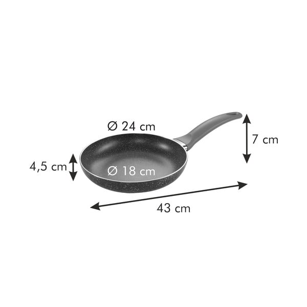 Patelnia ø 24 cm Manico Rosso – Tescoma-image-4