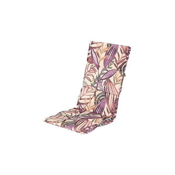 Łososiowa/fioletowa ogrodowa poduszka do siedzenia 50x123 cm Lauren – Hartman