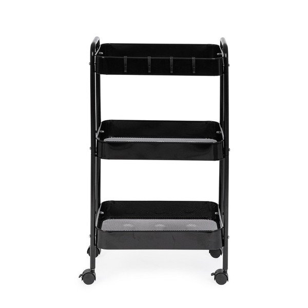 Metalowy barek na kółkach 29,5x41 cm Leiky – Yes Everyday