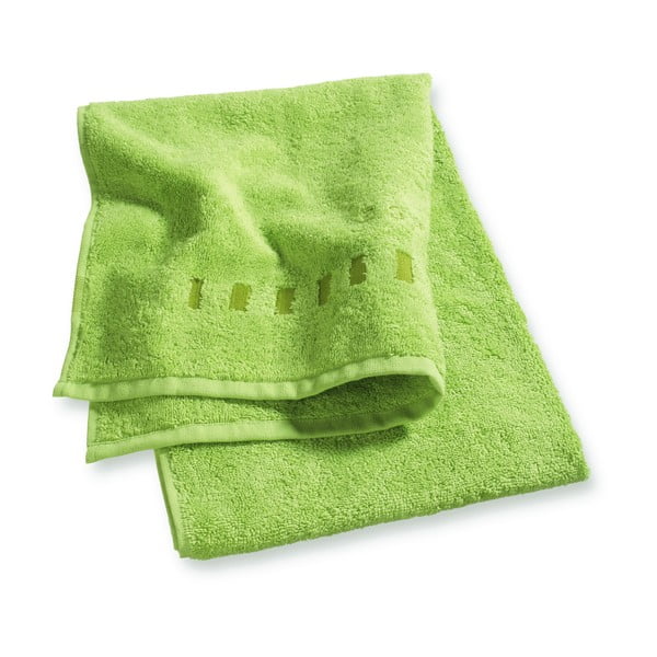 Limonkowy ręcznik Esprit Solid 35x50 cm