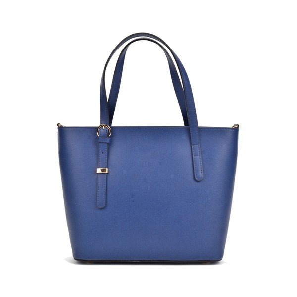 Modrá torebka skórzana Mangotti Bags Francesca-image-1