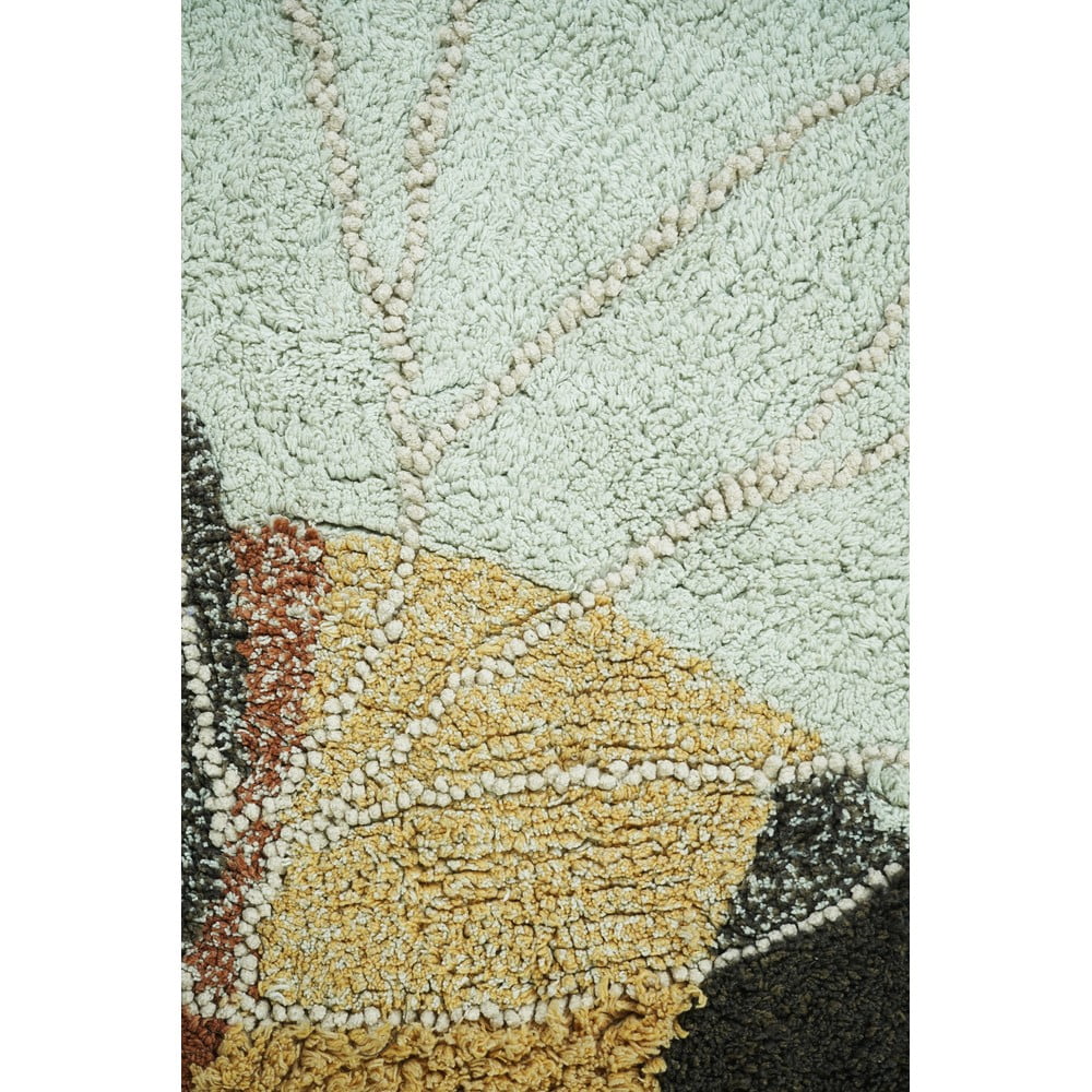Żółty bawełniany dywan dziecięcy tkany ręcznie odpowiedni do prania 115x150 cm Bee – Lorena Canals (zdjęcie 10)