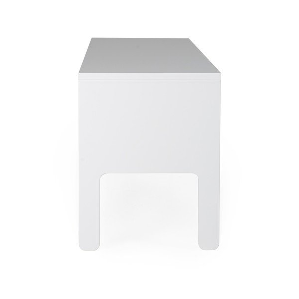 Biała szafka pod TV Tenzo Uno, szer. 137 cm-image-3