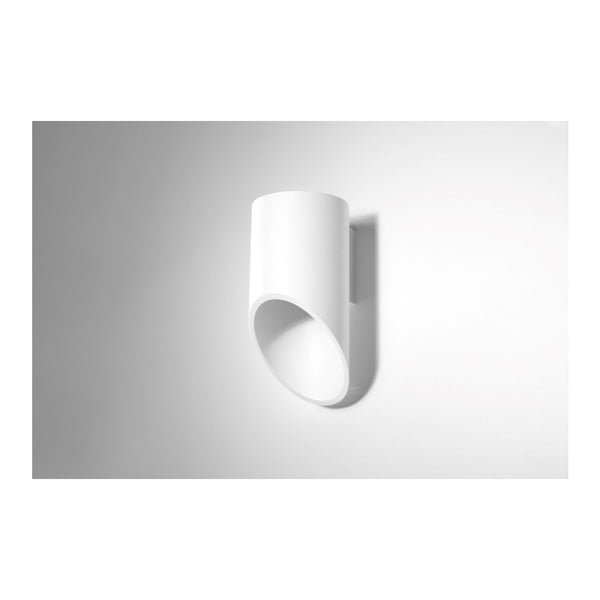 Biały kinkiet Sollux Nixon, długość 20 cm-image-2