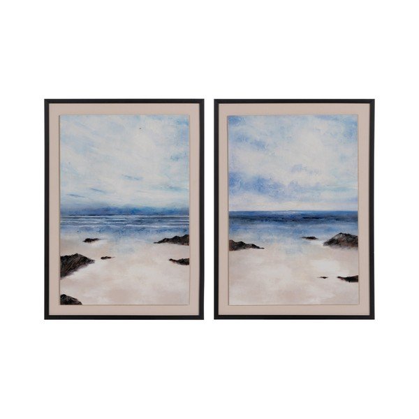 Obrazy zestaw 2 szt. 50x70 cm Beach – Ixia