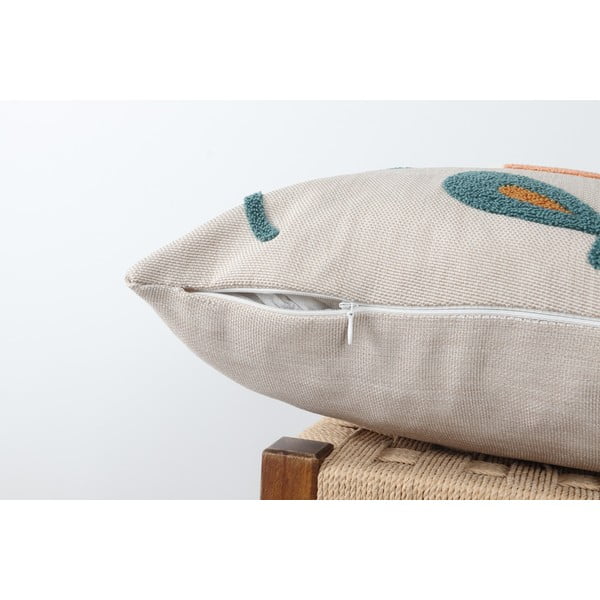 Lniana poduszka dekoracyjna 43x43 cm Fresya – Mioli Decor-image-3