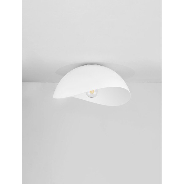 Metalowa lampa sufitowa w matowym białym kolorze Opsi – Nova Luce-image-4