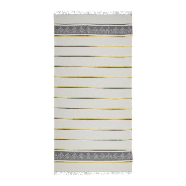 Ręcznik hammam Loincloth Grey Stripe, 80x170 cm