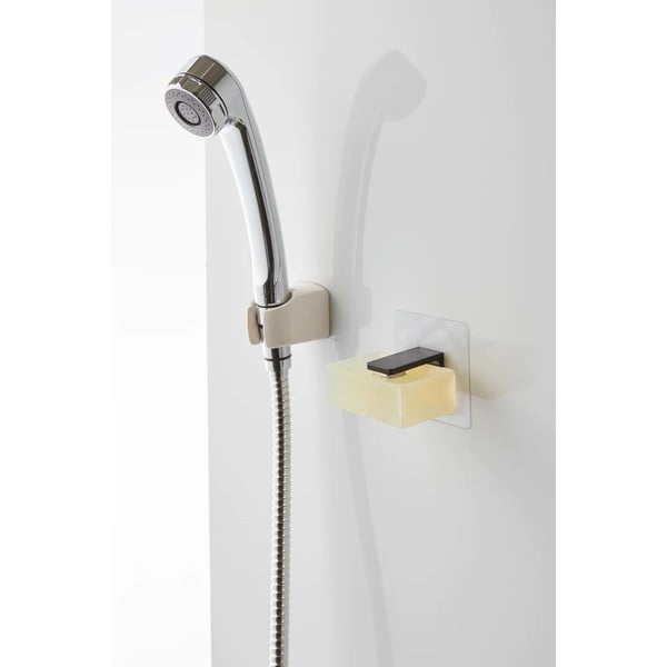 Czarna samoprzylepna plastikowa magnetyczna mydelniczka Film Hook – YAMAZAKI-image-3