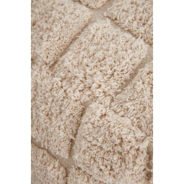 Kremowy puf Check – Ellos Home-image-3