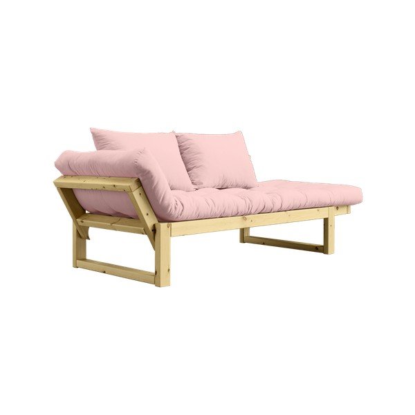 Sofa rozkładana Karup Edge Honey/Pink Peonie-image-4