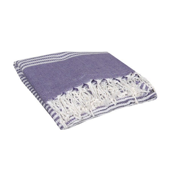 Ręcznik hammam Hermes Purple, 90x190 cm