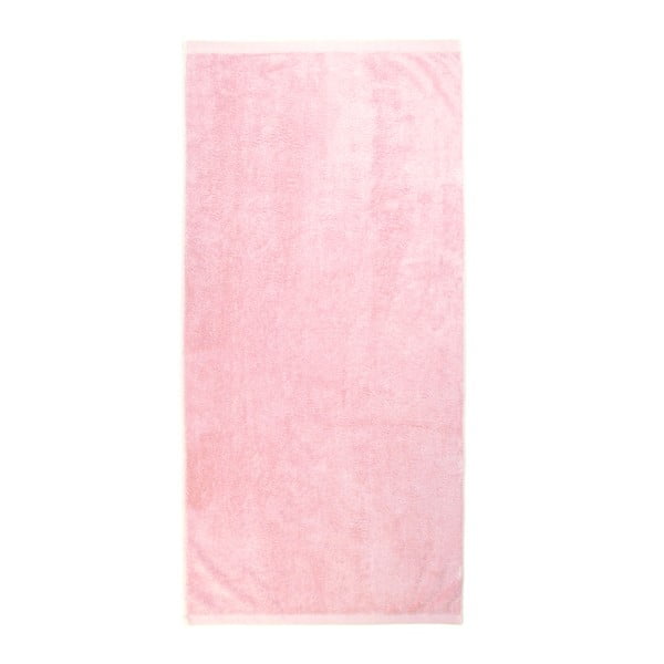 Jasnoróżowy ręcznik Artex Alpha, 100x150 cm