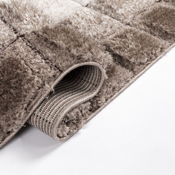Brązowy dywan Flair Rugs Cube, 120x170 cm-image-2