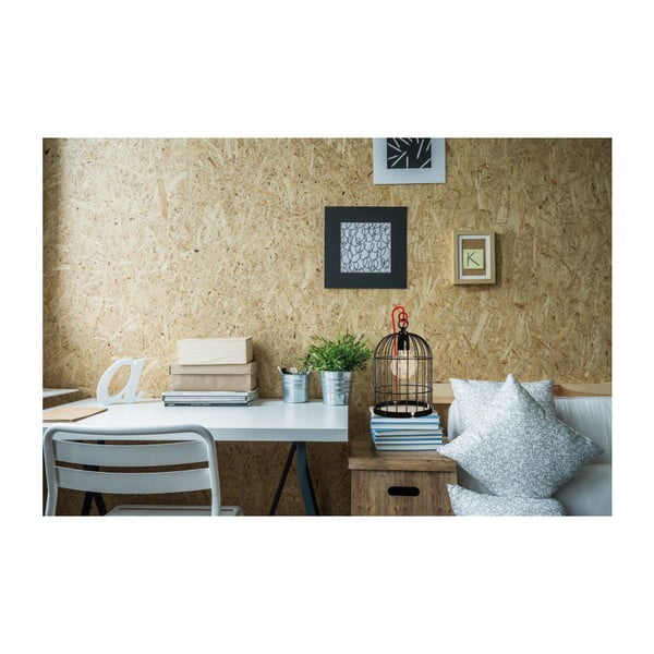 Złota lampa wisząca Filament Style Bird Cage-image-4