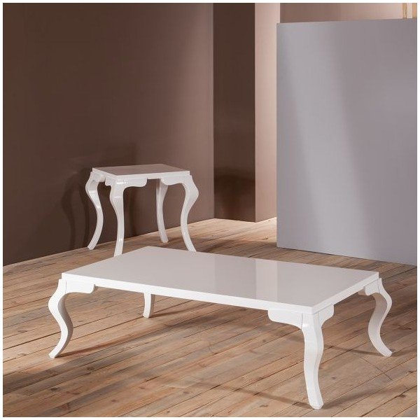 Stolik kawowy Rustik White