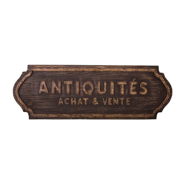 Drewniana tabliczka wisząca Antic Line Antiquités