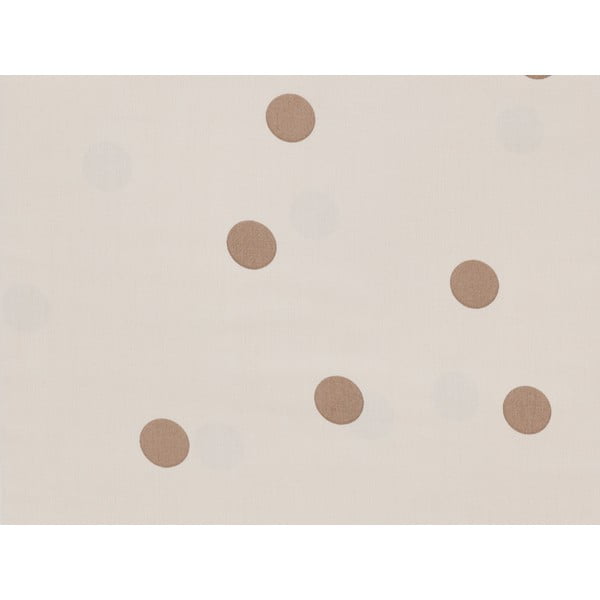 Brązowa pościel jednoosobowa z satyny bawełnianej 140x200 cm Solaris – Södahl-image-1