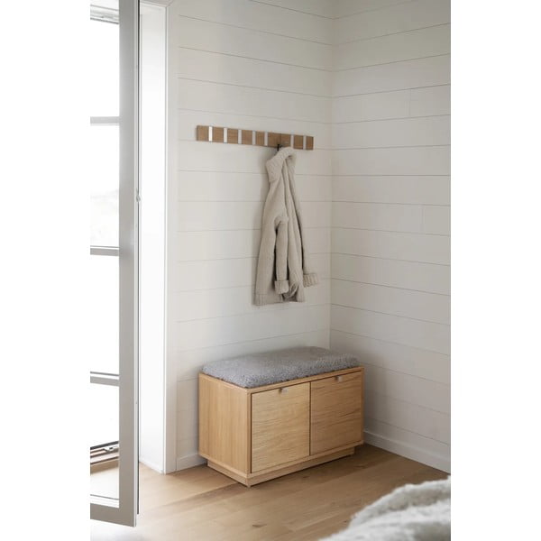 Wieszak ścienny z litego drewna dębowego Confetti – Rowico-image-1