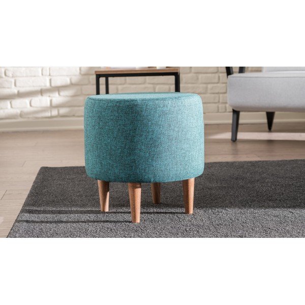 Niebieski puf Liza – Balcab Home-image-2