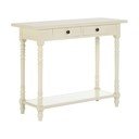 Konsola z litego drewna sosnowego w kolorze kości słoniowej 35x96 cm Heritage – Premier Housewares