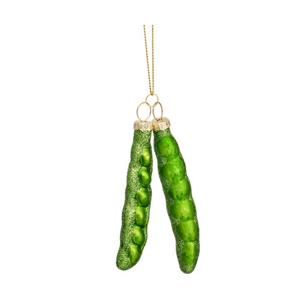 Szklana bombka choinkowa Peas – Sass & Belle